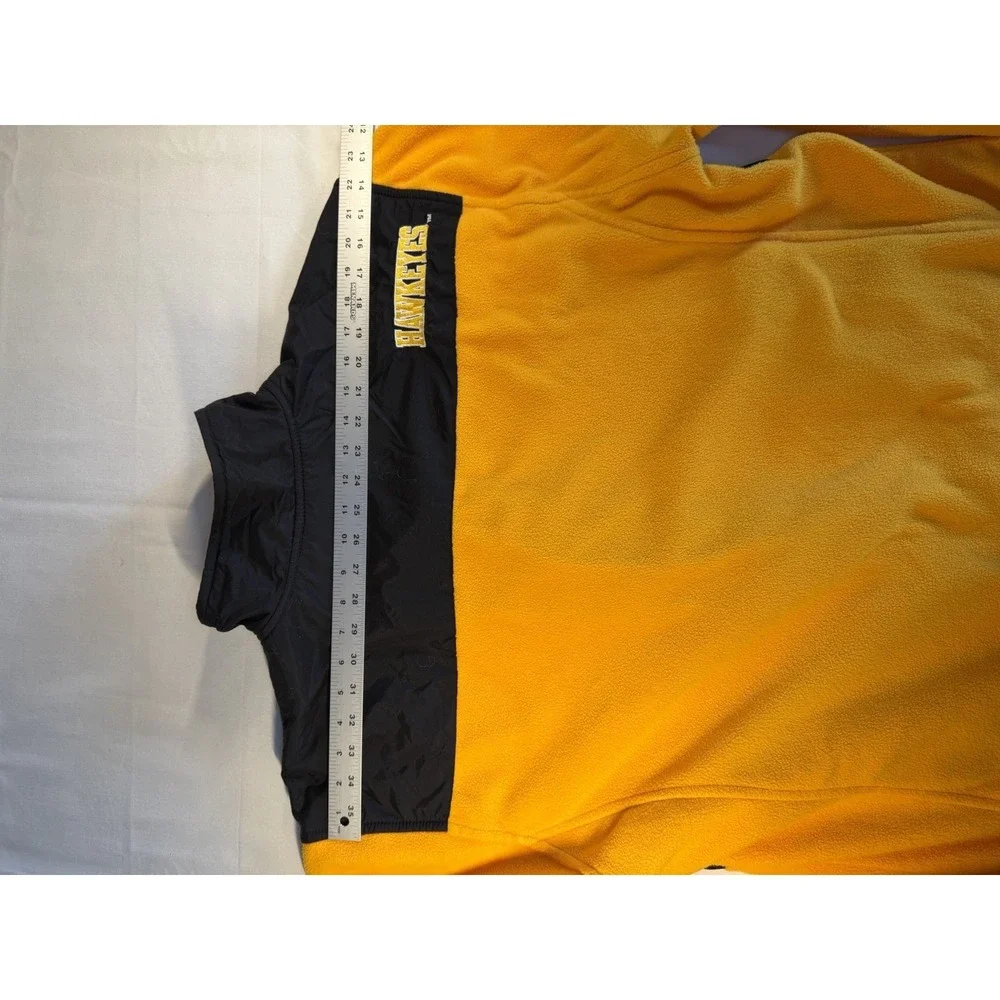 Vintage Iowa Hawkeyes Reebok Full Zip Fleece Windbreaker Size XL Style Y2K 90s - Picture 9 of 9
